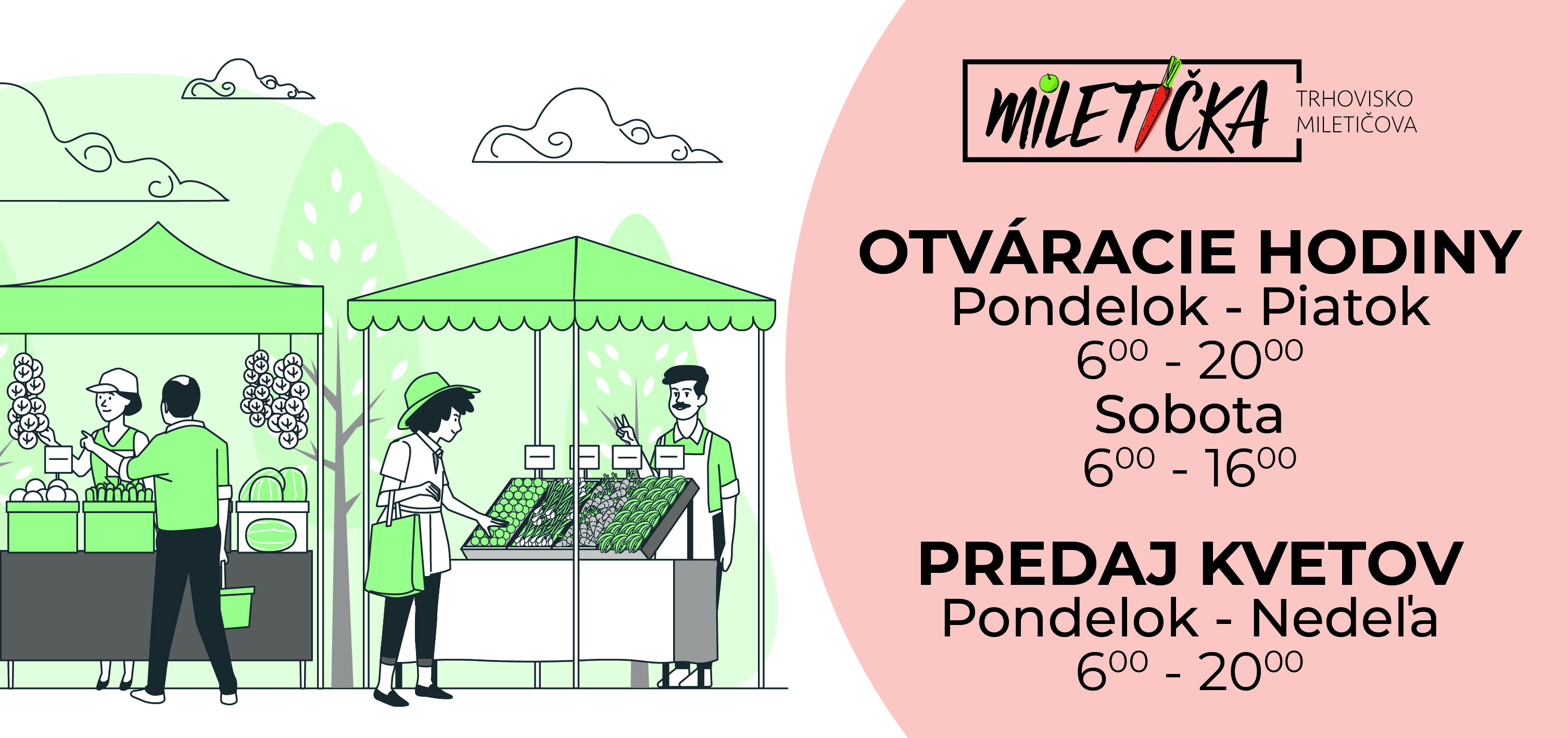 Otváracie hodiny trhoviska