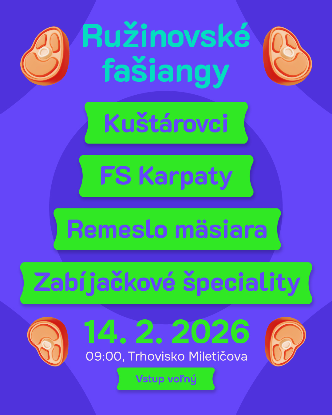 Ružinovské fašiangy 2026